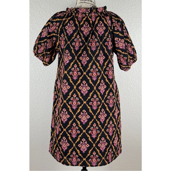 Joy Joy Ethnic Embroidered Dress, size Small - Picture 4 of 11